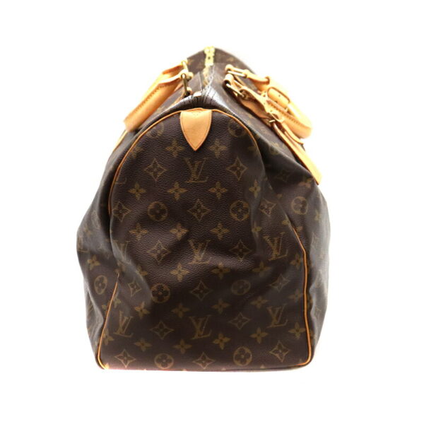 a22 6089 3 Louis Vuitton Keepall 50 Bag Canvas Brown