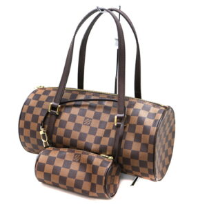 a22 6122 1 Louis Vuitton Monogram Vaugirard PM Handbag Brown