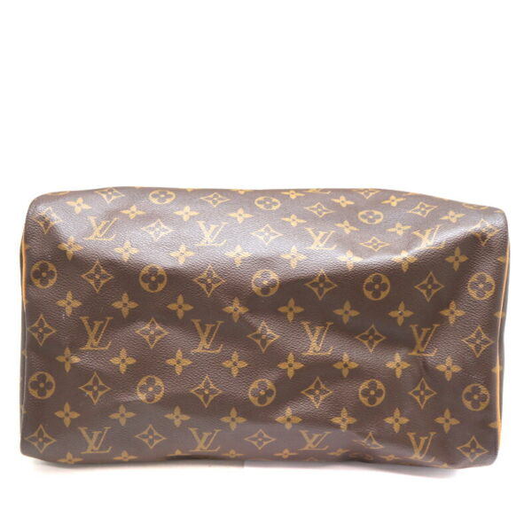 a22 6192 6 Louis Vuitton Speedy 35 Handbag Monogram Canvas Brown