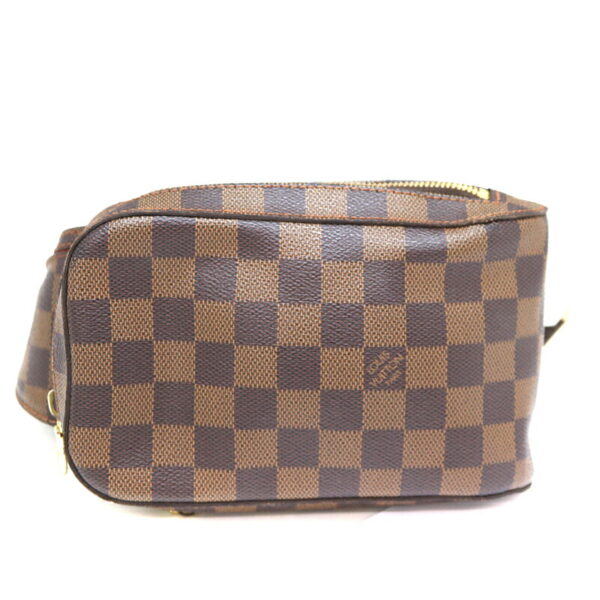 a22 6285 2 Louis Vuitton Jeronymous Body Bag Damier Canvas Brown