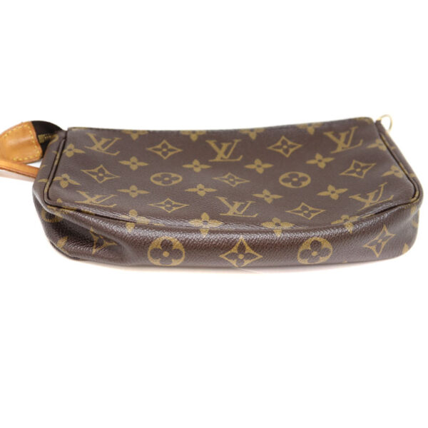 a22 6490 6 Louis Vuitton Pochette Accessories Pouch Monogram Canvas Brown