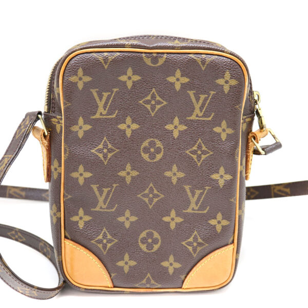 a22 6634 3 Louis Vuitton Amazon Shoulder Bag Canvas Brown