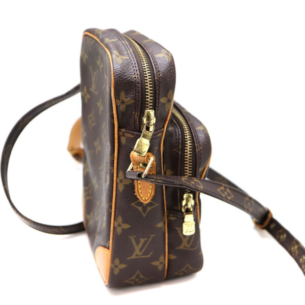 a22 6634 5 Louis Vuitton Amazon Shoulder Bag Canvas Brown