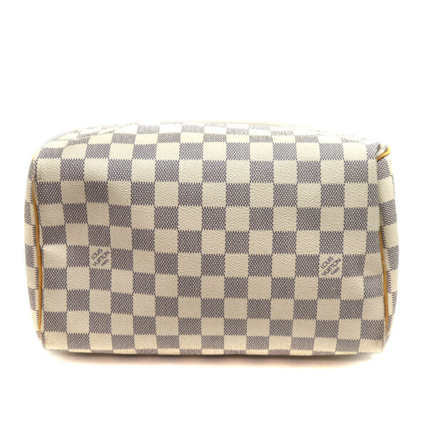 a22 7081 6 Louis Vuitton Speedy 25 Bag Damier Canvas White