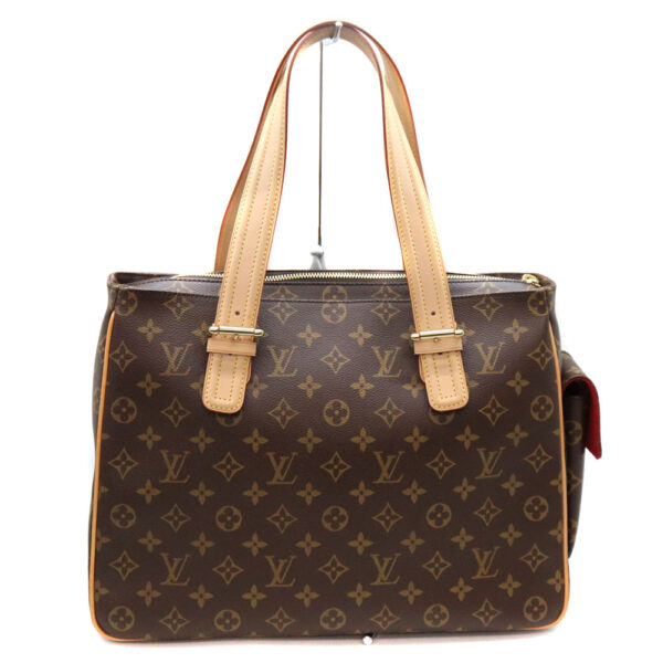 a22 7125 2 Louis Vuitton Multiply Cité Shoulder Bag Canvas Brown