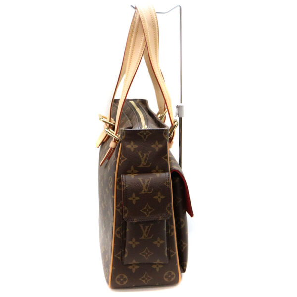 a22 7125 3 Louis Vuitton Multiply Cité Shoulder Bag Canvas Brown