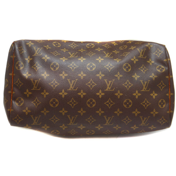 a22 7219 6 Louis Vuitton Speedy 35 Handbag Monogram Canvas Brown