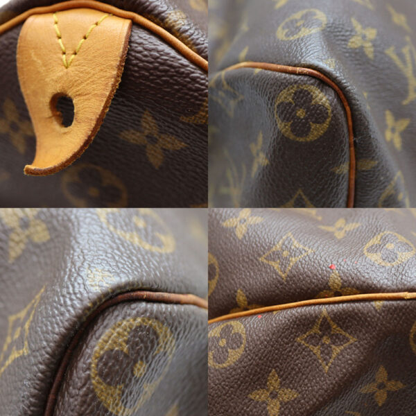 a22 7219 7 Louis Vuitton Speedy 35 Handbag Monogram Canvas Brown