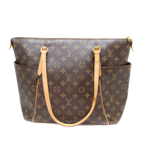 a22 7289 2 Louis Vuitton Totally MM Shoulder Bag Monogram Canvas Brown