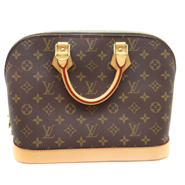 a22 7303 3 Louis Vuitton Alma Handbag Monogram Canvas Brown