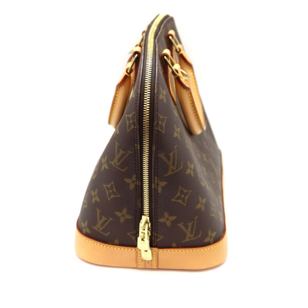 a22 7303 4 Louis Vuitton Alma Handbag Monogram Canvas Brown