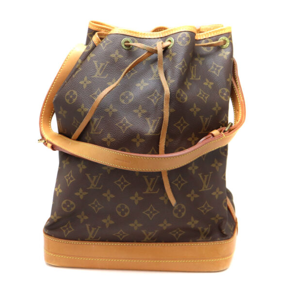 a22 7364 2 Louis Vuitton Noe Shoulder Bag Monogram Canvas Brown