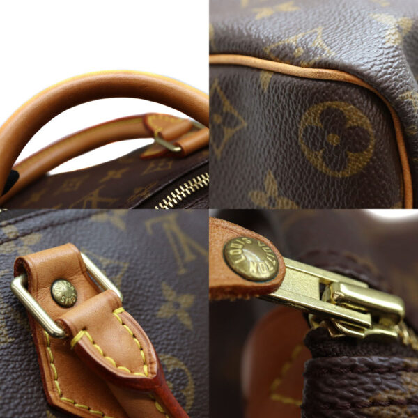 a22 7422 7 Louis Vuitton Speedy 40 Handbag Monogram Brown