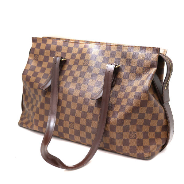 a22 7477 1 Louis Vuitton Chelsea Shoulder Bag Damier Canvas Brown