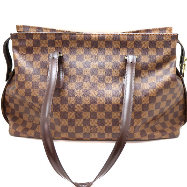 a22 7477 3 Louis Vuitton Chelsea Shoulder Bag Damier Canvas Brown