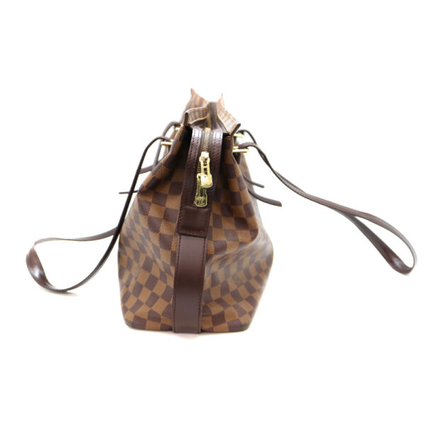 a22 7477 5 Louis Vuitton Chelsea Shoulder Bag Damier Canvas Brown