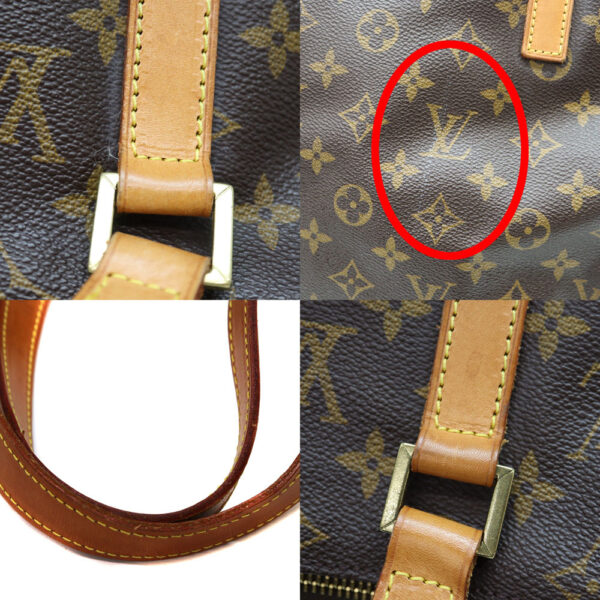 a22 7550 8 Louis Vuitton Kaba Mezzo Shoulder Bag Monogram Canvas Brown