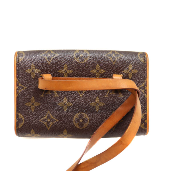 a22 7614 3 Louis Vuitton Pochette Florentine Waist Pouch Monogram Canvas Brown