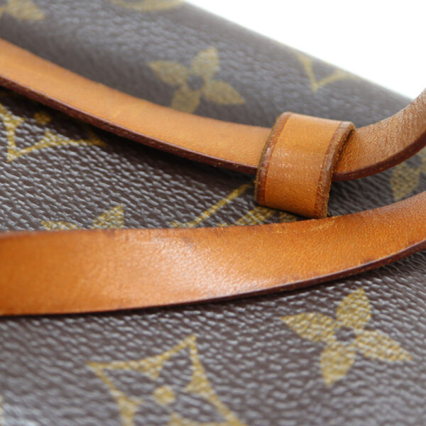 a22 7614 8 Louis Vuitton Pochette Florentine Waist Pouch Monogram Canvas Brown