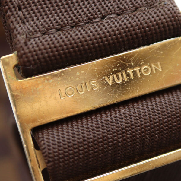 a22 7615 10 Louis Vuitton Jeronimos Body Bag Damier Canvas Brown