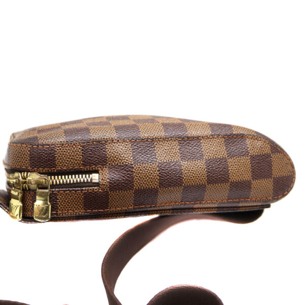 a22 7615 5 Louis Vuitton Jeronimos Body Bag Damier Canvas Brown