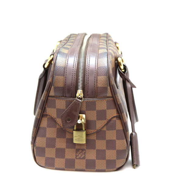 a22 7616 4 Louis Vuitton Duomo Handbag Damier Canvas Brown