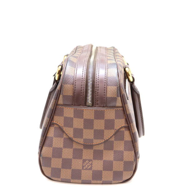 a22 7616 5 Louis Vuitton Duomo Handbag Damier Canvas Brown