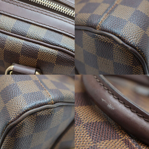 a22 7616 7 Louis Vuitton Duomo Handbag Damier Canvas Brown