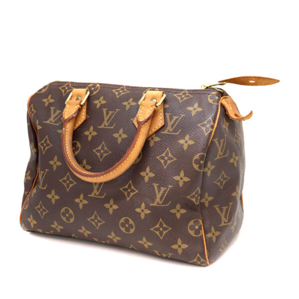 a22 7748 1 Louis Vuitton Speedy 25 Handbag Monogram Canvas Brown