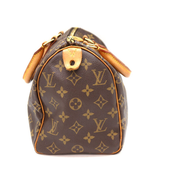 a22 7748 4 Louis Vuitton Speedy 25 Handbag Monogram Canvas Brown