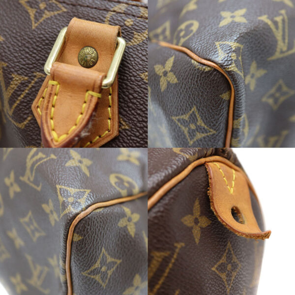 a22 7748 7 Louis Vuitton Speedy 25 Handbag Monogram Canvas Brown