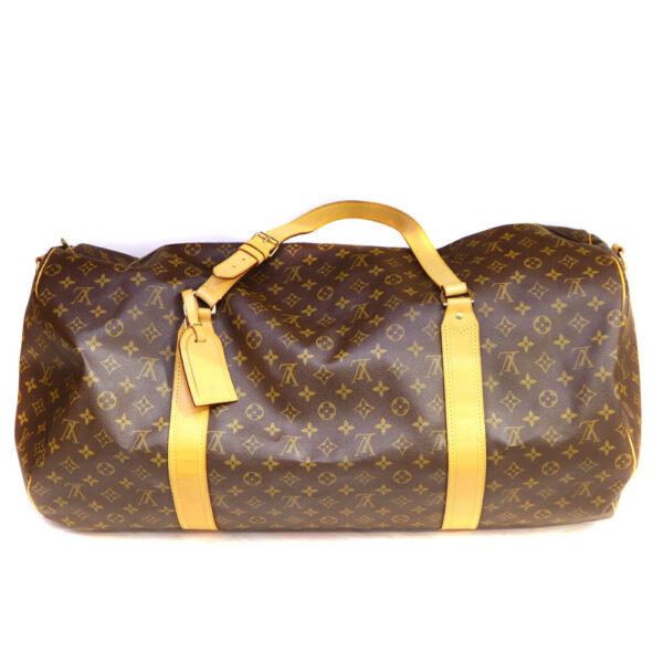 a22 7806 2 Louis Vuitton Sac Polochon Bag Monogram Canvas Brown