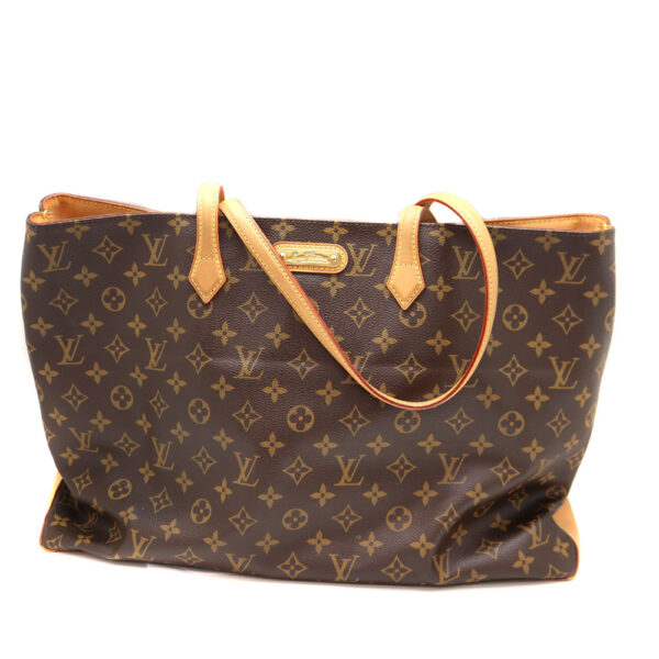 a22 7861 2 Louis Vuitton Wilshire GM Handbag Monogram Canvas Brown