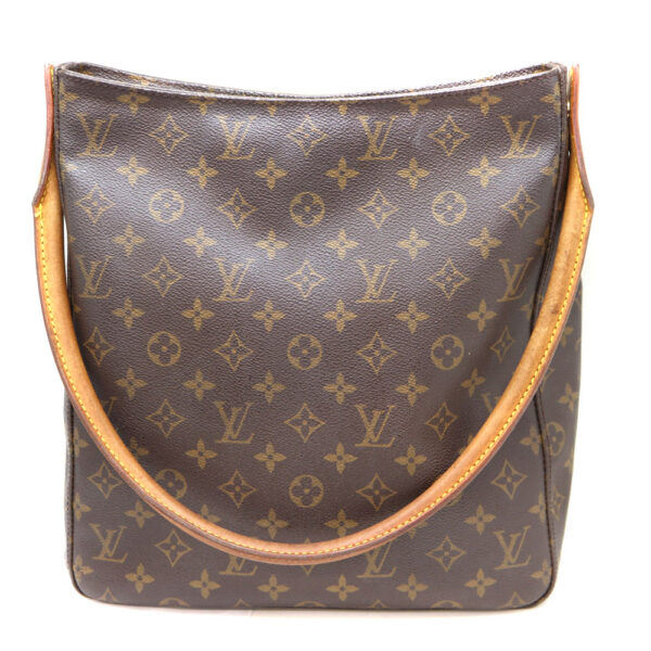 a22 7953 2 Louis Vuitton Looping GM Shoulder Bag Monogram Canvas Brown