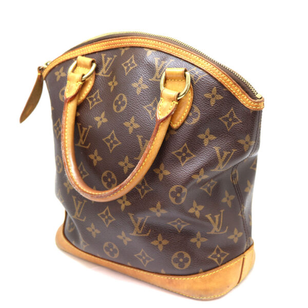 a22 7961 1 Louis Vuitton Lockit Handbag Monogram Canvas Brown