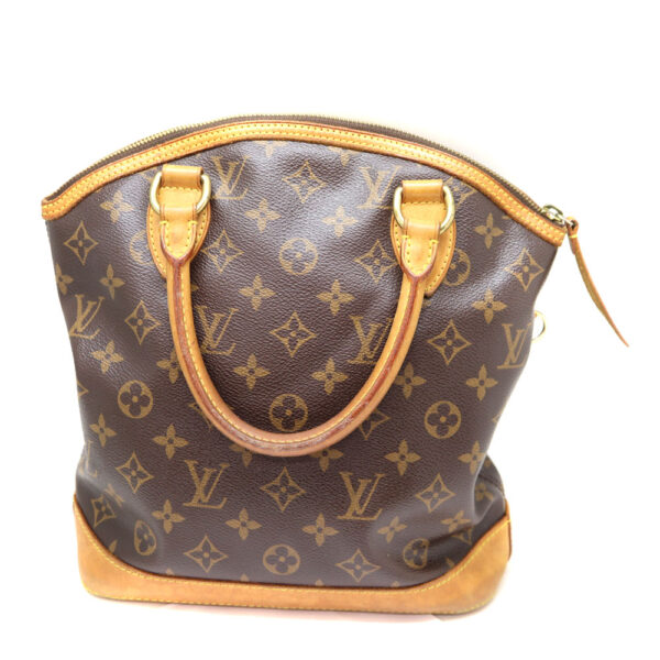 a22 7961 3 Louis Vuitton Lockit Handbag Monogram Canvas Brown