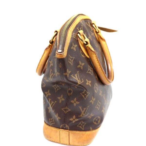 a22 7961 4 Louis Vuitton Lockit Handbag Monogram Canvas Brown