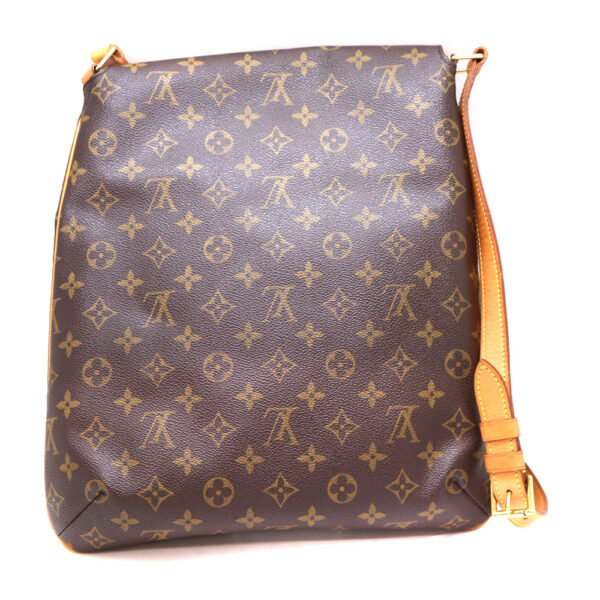 a22 7965 3 Louis Vuitton Musette Shoulder Bag Monogram Canvas Brown