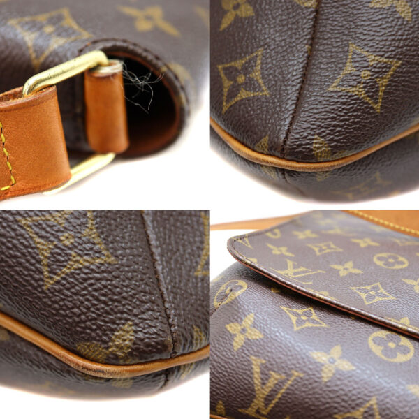 a22 7965 7 Louis Vuitton Musette Shoulder Bag Monogram Canvas Brown