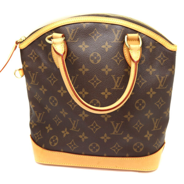 a22 7966 2 Louis Vuitton Lockit Handbag Monogram Canvas Brown