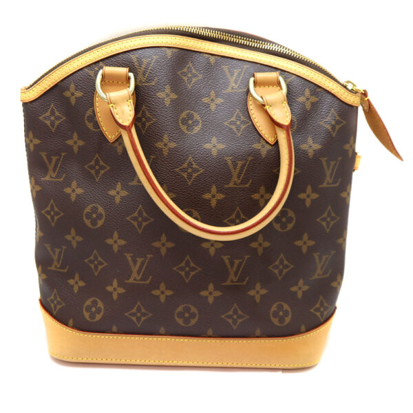 a22 7966 3 Louis Vuitton Lockit Handbag Monogram Canvas Brown