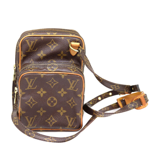 a22 7989 2 Louis Vuitton Amazon Model Shoulder Bag Monogram Canvas Brown