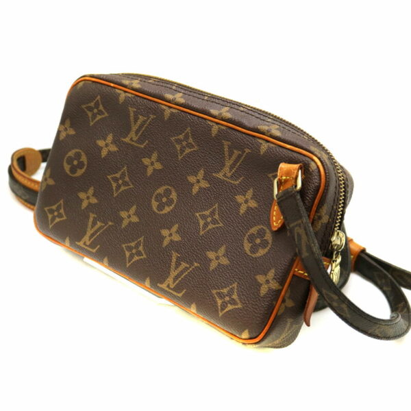 a22 803 1 Louis Vuitton Pochette Marly Bandouliere Shoulder Bag Monogram Brown