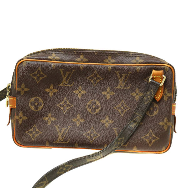 a22 803 3 Louis Vuitton Pochette Marly Bandouliere Shoulder Bag Monogram Brown