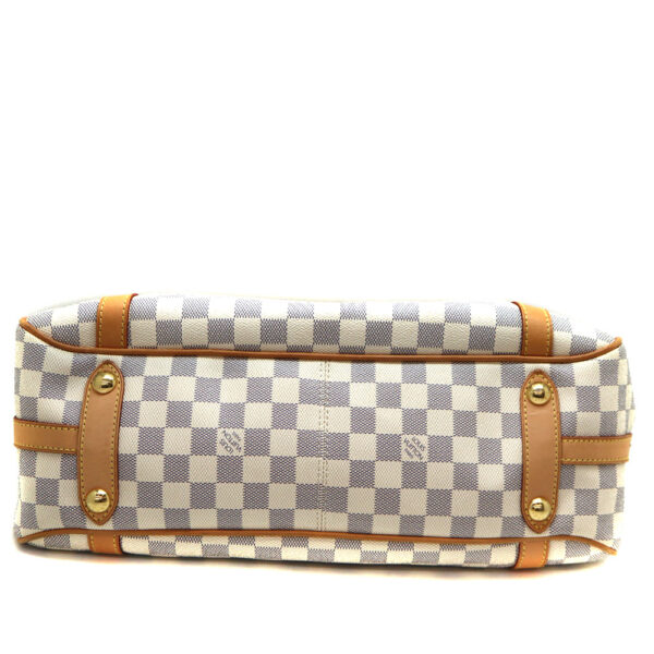 a22 8260 5 Louis Vuitton Stresa PM Handbag Damier Canvas White