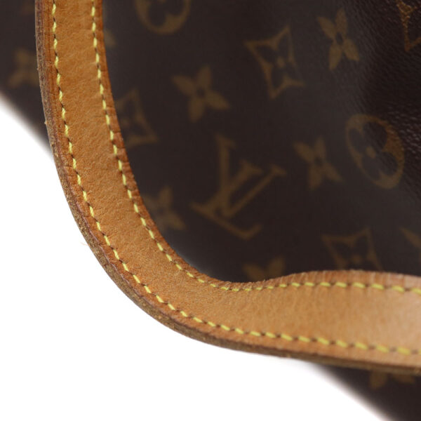 a22 8342 10 Louis Vuitton Kaba Mezzo Shoulder Bag Monogram Canvas Brown