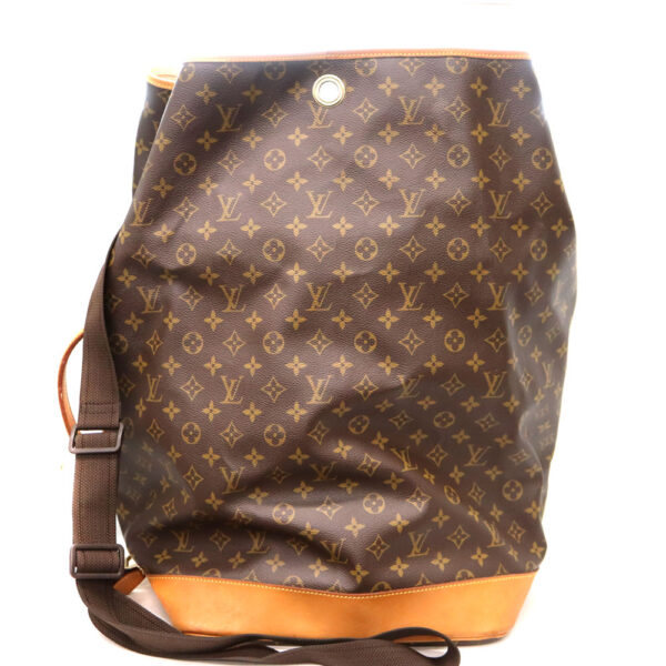 a22 8380 1 Louis Vuitton Sac Marine Bandouliere Shoulder Bag Monogram Canvas Brown