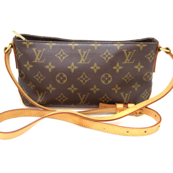 a22 8396 2 Louis Vuitton Trotter Shoulder Bag Monogram Canvas Brown