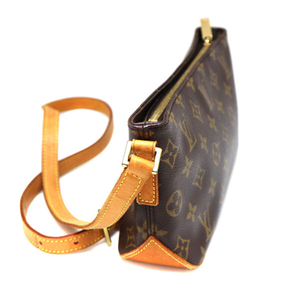 a22 8396 4 Louis Vuitton Trotter Shoulder Bag Monogram Canvas Brown