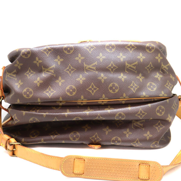 a22 8444 6 Louis Vuitton Saumur 35 Shoulder Bag Monogram Canvas Brown